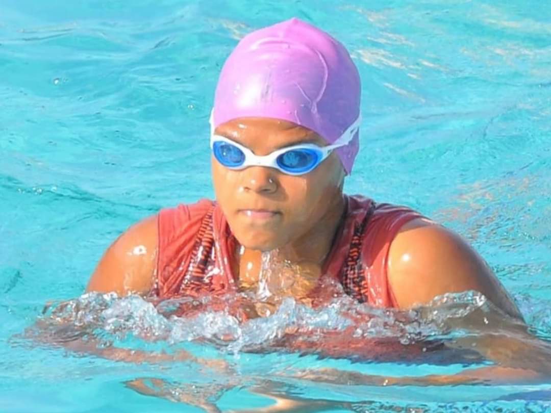 Kirtibharadiya swimmer