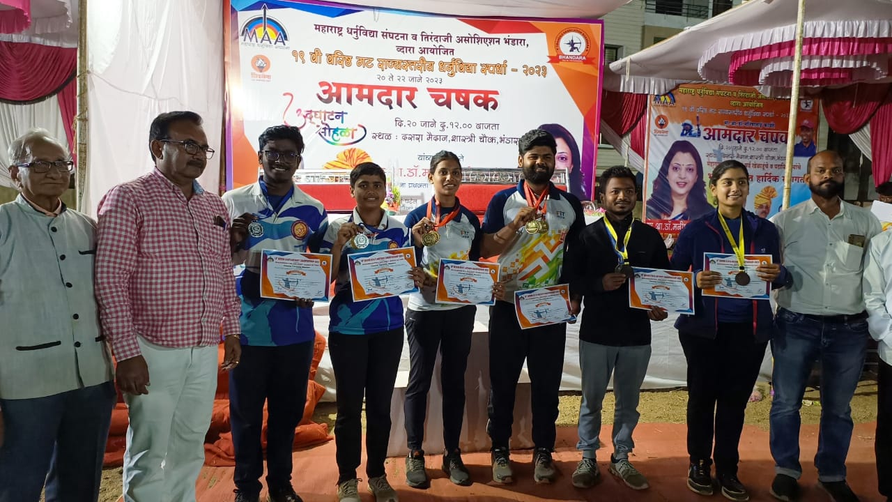 ऑलम्पिक राऊंडची राज्य विजेती श्रृष्टी जोगदंड राष्ट्रीय धनुर्विद्या संघात दाखल.