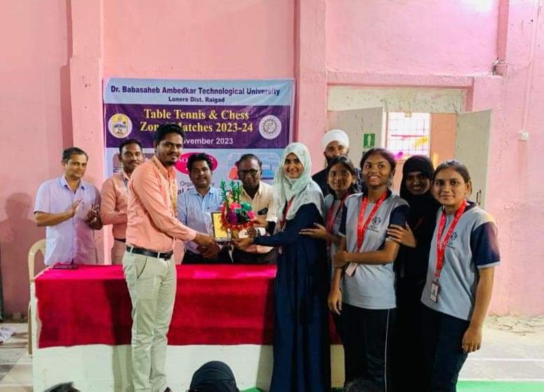 एमडीए स्कुल ऑफ फार्मसी च्या खेळाडुंचे विभागीय टेबल टेनिस क्रीडा स्पर्धेत घवघवीत यश.