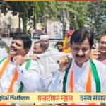 Latur News: गॅस दरवाढीचा महाभडका! लातूरमध्ये चक्क सिलेंडरची 'अंत्ययात्रा'; भररस्त्यात चूल पेटवून काँग्रेसचे रोखठोक आंदोलन